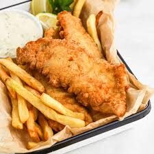 Fish fried chips